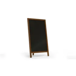 ALLboards Kundenstopper, Aufsteller mit Kreidefläche, einseitig 78×44 cm, Werbeaufsteller