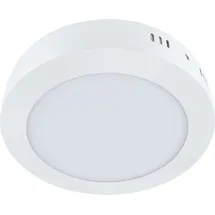 Licht-Erlebnisse Deckenleuchte LED Aluminium Ø 17 cm rund Weiß 4000 K neutralweiß 1290 lm - Weiß
