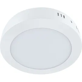 Licht-Erlebnisse Deckenleuchte LED Aluminium Ø 17 cm rund Weiß 4000 K neutralweiß 1290 lm - Weiß