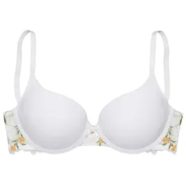 LASCANA Schalen-BH Damen weiß-orange Gr.95C