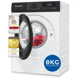Exquisit WA8014-370A Waschmaschine (8 kg, 1400 U/min)