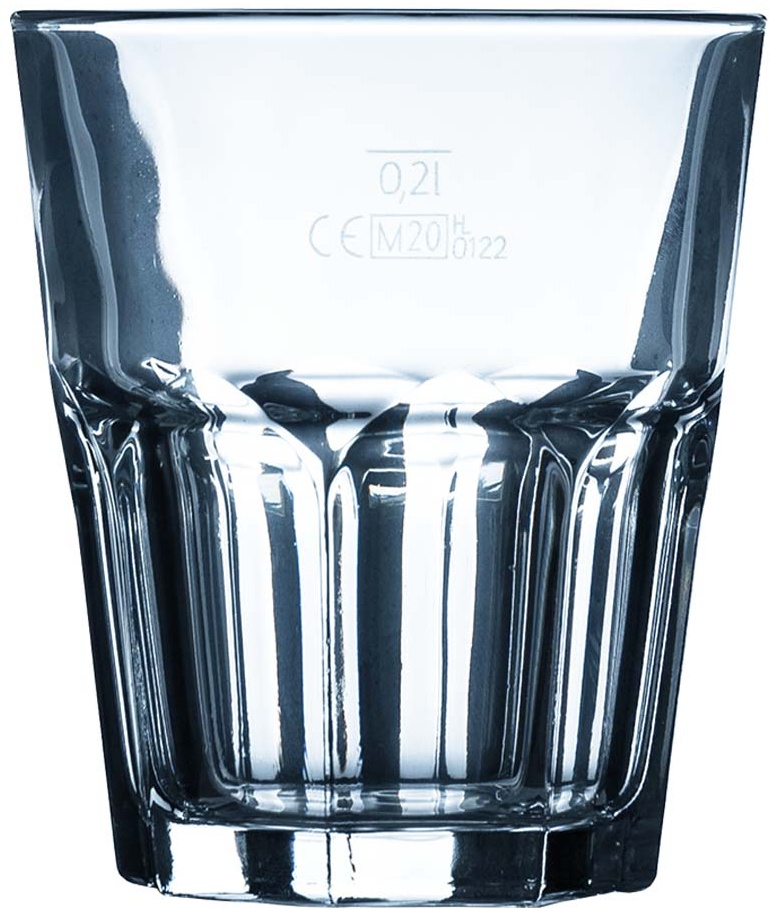 Gastro Arcoroc Granity FB27 Whisky stap.27,5cl Füllstrich bei 0,2l | Mindestbestellmenge 12 Stück