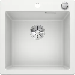 Granitspüle BLANCO "PLEON 5", weiß, B:51,5cm, Verbundwerkstoff, Küchenspülen, aus SILGRANIT