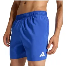adidas Herren Badeshorts Swim 5-Inch, Größe XS in Blau SELUBL/WHITE