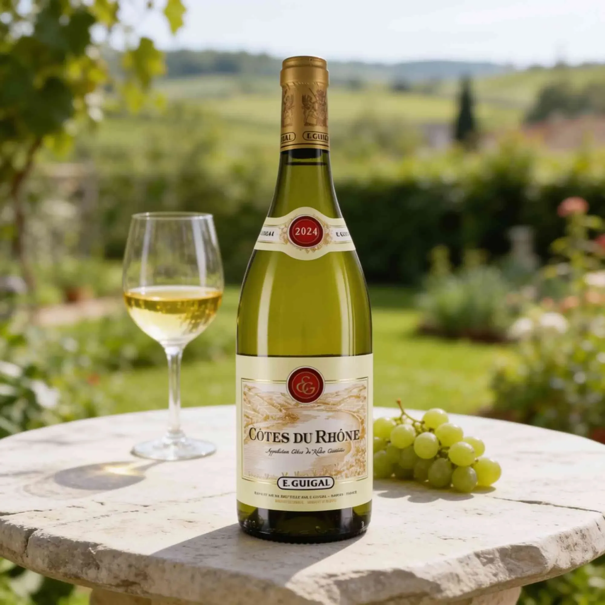 E. Guigal 2022 E.Guigal Côtes du Rhône Blanc 2024 Bourboulenc,Clairette,Marsanne,Viognier Frankreich