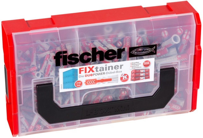fischer FIXtainer DUOPOWER 210-tlg 535968