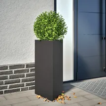vidaXL Pflanzkübel 40 x 34,5 x 70 cm Schwarz