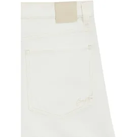 Boss Relax-fit-Jeans BOSS ORANGE "SLOUCHY MR 2.0 Premium Damenmode", Damen, Gr. 30, Länge 32, open weiß 115, Denim/Jeans, Obermaterial: 100% Baumwolle, unifarben, relaxed fit lang, Jeans, Wide Leg mit mittlerem Bund, fester Denim