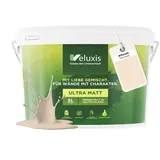 Veluxis Wandfarbe Veluxis® Wandfarbe Universal, Deckkraft-Klasse 1, Streifenfrei, tropfarm & VOC-frei beige 5 l