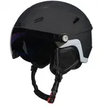 CMP Kinder WJ-2 Visier Helm (Größe 52-54CM, schwarz)