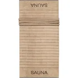 CAWÖ Balance Saunatuch 80 x 200 cm beige