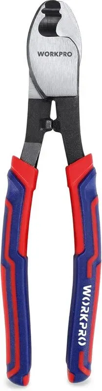 WORKPRO Kabelzange Hochkohlenstoffstahl Rutschfest Kupferdraht DIY 8Zoll 210mm