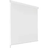 vidaXL Duschrollo 80 x 240 cm weiß