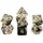 Dice4friends Würfelset Confetti - Black Sulfer (7)