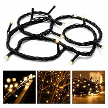 LED Universum LED-Lichterkette spritzwassergeschützt 80 m warmweiß