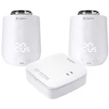 eurotronic 700241 Comet Zigbee Starterset 2+ Gateway Heizkörperthermostat-Set elektronisch