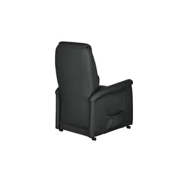 HIMOLLA Fernsehsessel grau - Leder 9773 ¦ grau ¦ Maße (cm): B: 69 H: 110 T: 85.0