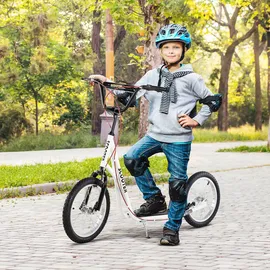 Homcom Kinderscooter weiß
