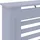 vidaXL MDF Heizkörperverkleidung Grau 78 cm