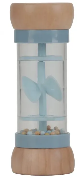 Little Dutch Forest Friends Rain Rattle Rassel 3 m+ Blue 1 St.