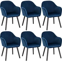 Woltu BH259bl-6 Restaurant- - Esszimmer-Stuhl