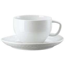 Rosenthal Latte-Macchiato-Glas Junto weiss Cafe au Lait 2tlg. bunt