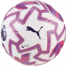 Puma Orbita Match PL Brilliance (FIFA Quality), Outdoor-Fußball, weiß - Weiß/Dunkelblau/Rosa