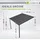 Juskys Terrassendach Borneo 300 x 300 cm anthrazit