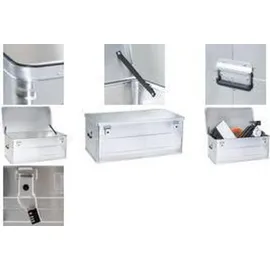 Allit Alubox Aluminium 900x490x380mm silber