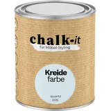 Kreidefarbe 0,75l Quartz (03) Shaby Chic Möbel Holzlack Natur Vintage Möbellack