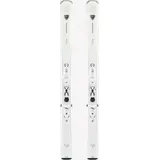 Alpinski mit Bindung Damen - Rossignol Nova 6 weiss Einheitsfarbe 163 CM