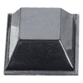 3M SJ 5018 Gerätefuß selbstklebend, quadratisch Schwarz (L x B x H) 12.7 x 12.7 x 5.8mm