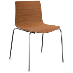 Arper CATIFA 46 0351 Stuhl Vierfuß Holzschale Eiche