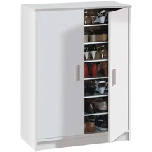 Habitdesign Basic Schuhschrank 75 x 101 x 36 cm Weiß