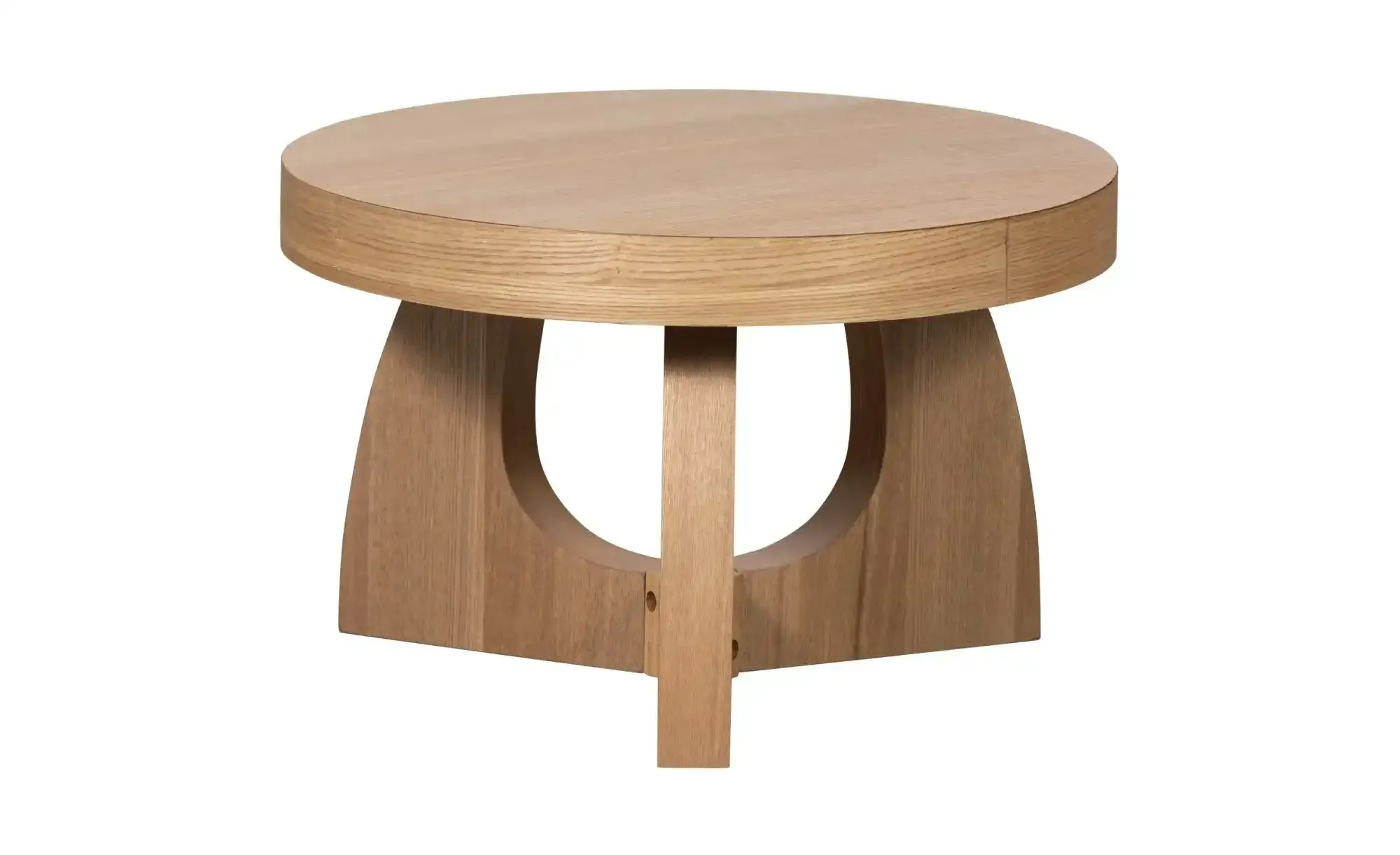 WOOOD Beistelltisch   ¦ holzfarben ¦ Maße (cm): H: 35  Ø: 55.0