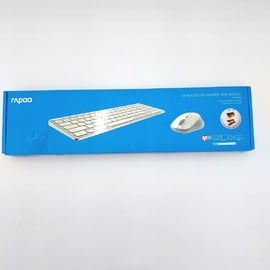 Rapoo 9700M DE Set weiß