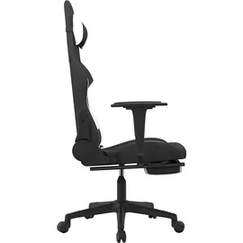 vidaXL Falix Gaming-Stuhl Schwarz/Weiß
