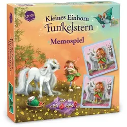 Arena Verlag - Kleines Einhorn Funkelstern – Memospiel