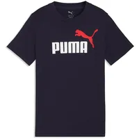 Puma Essentials 2 Color No.1 Logo T-Shirt Jungen 16 - new navy 164