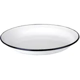 Ibili 912936 Teller aus emailliertem Stahl, 36 cm