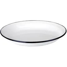 Ibili 912936 Teller aus emailliertem Stahl, 36 cm