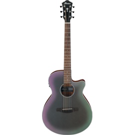 Ibanez AEG50-BAM Black Aurora Burst Matte Electro-Acoustic Guitar