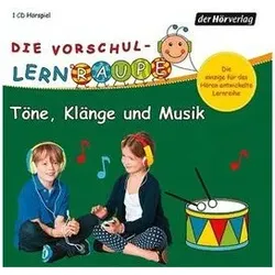 BUSCH 285358 CD Die Vorschul-Lernraupe: Töne, Klänge und Musik