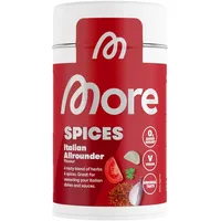 MORE NUTRITION MORE Not Spices, Italian Allrounder, 110 g, Würzende Mischung mit Meersalz, Tomate, Paprika und Basilikum