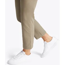 Tommy Hilfiger Herren Vulcanized Sneaker Core Canvas Low Top, Weiß (White), 45