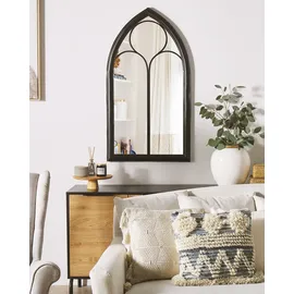 Beliani Wandspiegel Schwarz