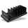 InLine Multi-Stand mit 6 Fächern für Schreibtisch / Regal, schwarz