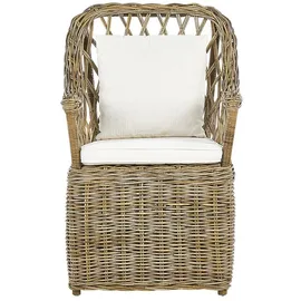 Beliani Gartenmöbel Set 5-tlg. Beige