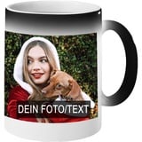 Tasse mit Foto/Text Bedrucken Lassen Fototasse Personalisieren (Zaubertasse)