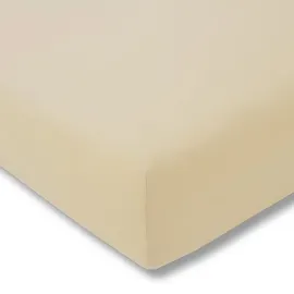 Estella Spannbettlaken Feinjersey 70 x 140 cm beige